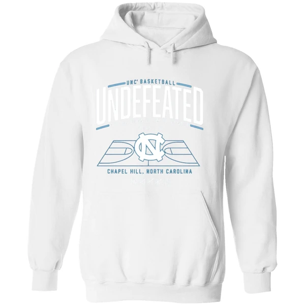 Undefeated At The Dean E Smith Center North Carolina Tar Heels Basketball 2025 2026 Hoodie - Image 8