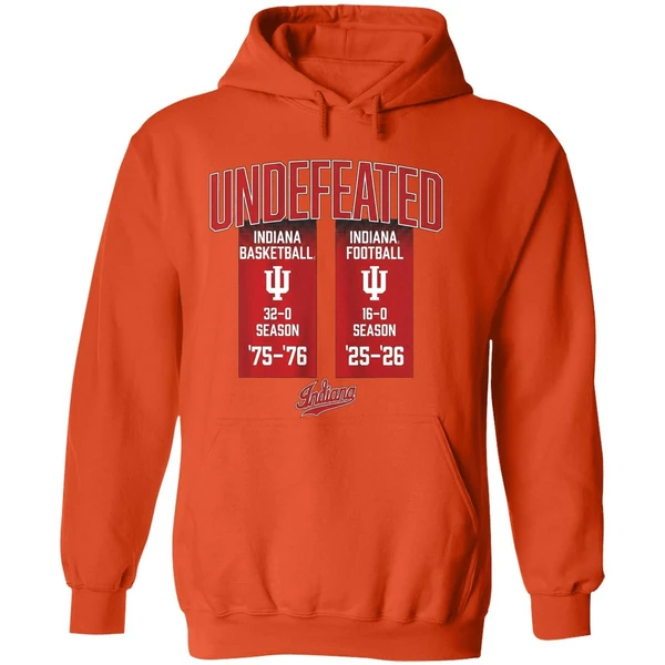 Undefeated Football And Basketball Seasons Indiana Hoosiers Hoodie - Image 6