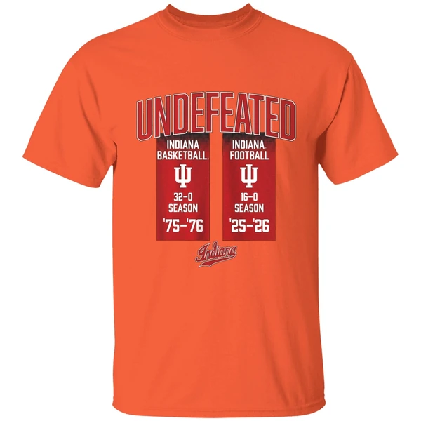 Undefeated Football And Basketball Seasons Indiana Hoosiers Shirt - Image 6