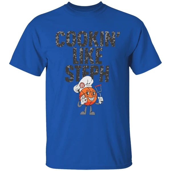 under armour curry chef cookin like steph shirt royalblue