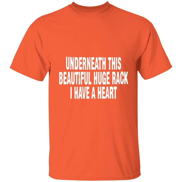 underneath-this-beautiful-huge-rack-i-have-a-heart-shirt-orange