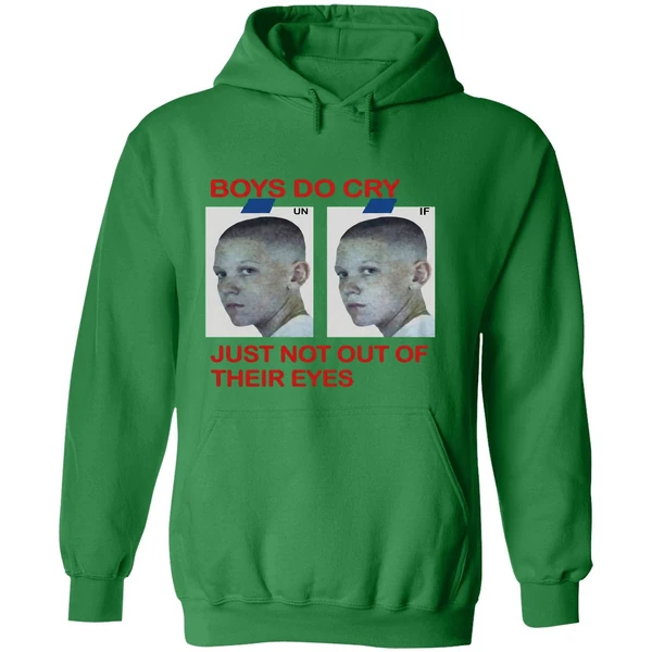 Unif Boys Do Cry Just Not Out Of Their Eyes Stranger Things Hoodie - Image 2
