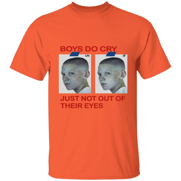 Unif Boys Do Cry Just Not Out Of Their Eyes Stranger Things Shirt - Image 3
