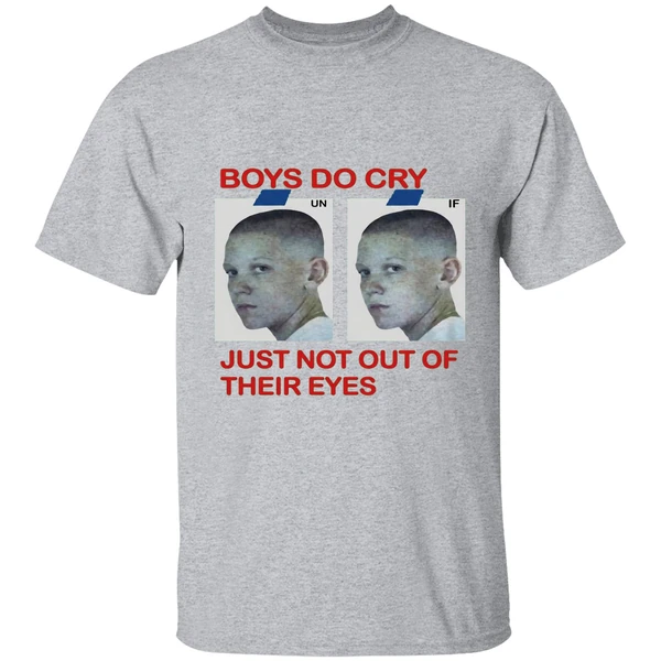 Unif Boys Do Cry Just Not Out Of Their Eyes Stranger Things Shirt - Image 6