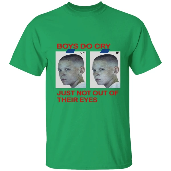 Unif Boys Do Cry Just Not Out Of Their Eyes Stranger Things Shirt - Image 8