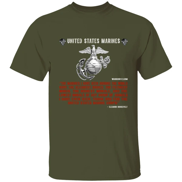 United States Marines Eleanor Roosevelt Us Marine Corps Shirt - Image 3