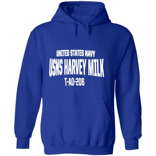 United States Navy Usns Harvey Milk T Ao 206 Hoodie - Image 7