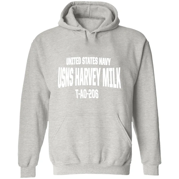 United States Navy Usns Harvey Milk T Ao 206 Hoodie - Image 9