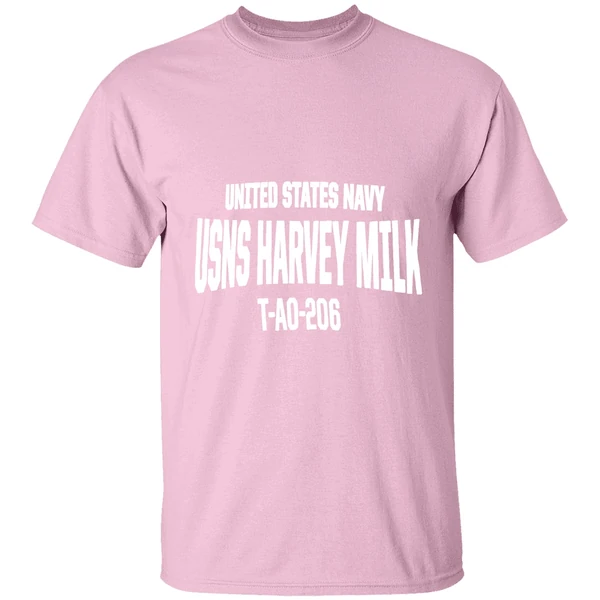 United States Navy Usns Harvey Milk T Ao 206 Shirt - Image 3