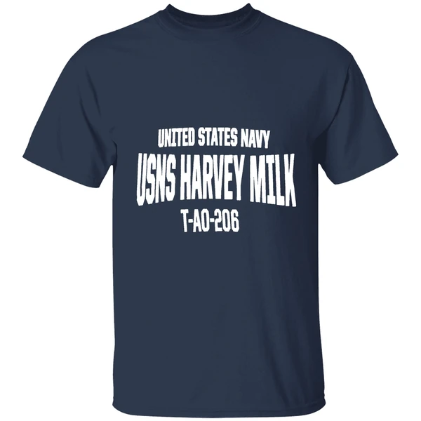 United States Navy Usns Harvey Milk T Ao 206 Shirt - Image 5
