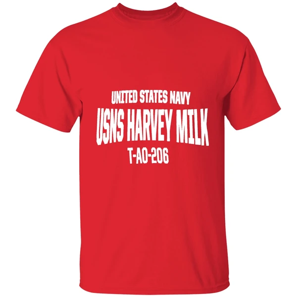 United States Navy Usns Harvey Milk T Ao 206 Shirt - Image 7