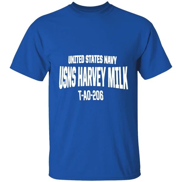 United States Navy Usns Harvey Milk T Ao 206 Shirt - Image 8