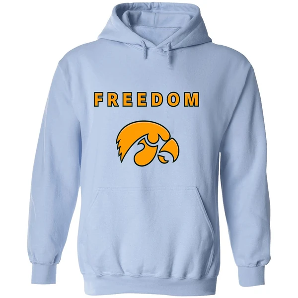 University Of Iowa Freedom Turning Point Usa 2025 Two Sided Hoodie - Image 4