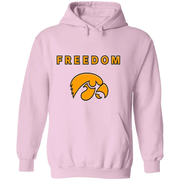 University Of Iowa Freedom Turning Point Usa 2025 Two Sided Hoodie - Image 5