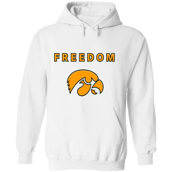University Of Iowa Freedom Turning Point Usa 2025 Two Sided Hoodie - Image 8