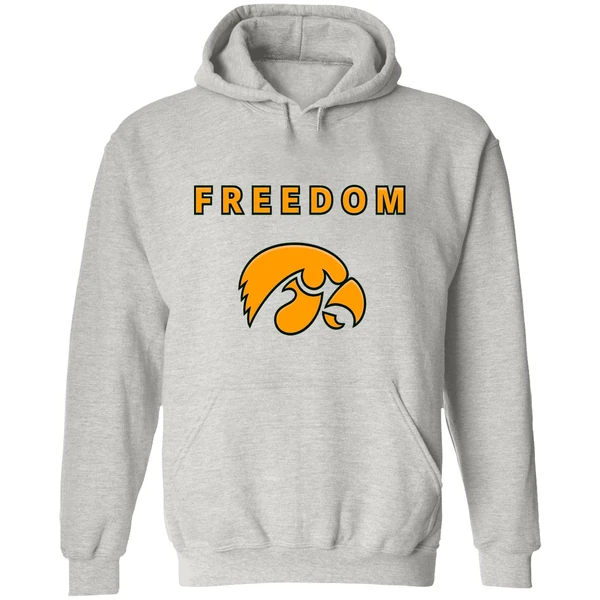 University Of Iowa Freedom Turning Point Usa 2025 Two Sided Hoodie - Image 9
