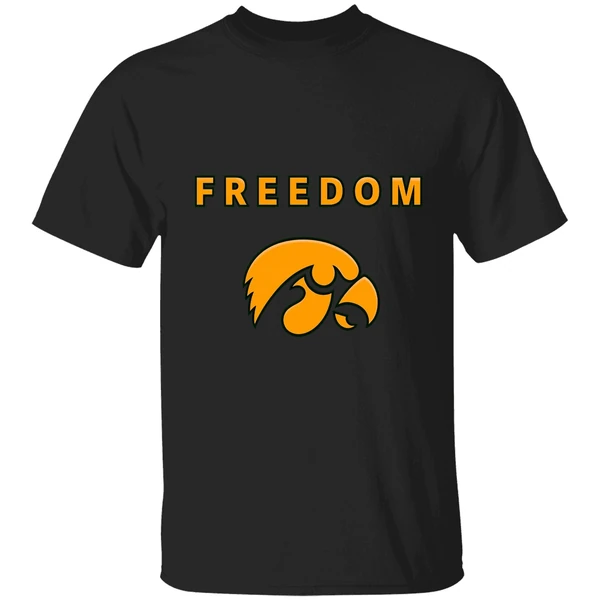 University Of Iowa Freedom Turning Point Usa 2025 Two Sided Shirt