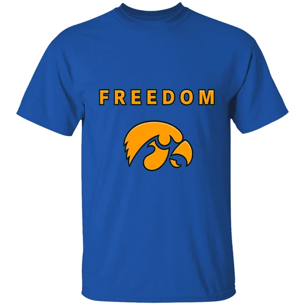 University Of Iowa Freedom Turning Point Usa 2025 Two Sided Shirt - Image 8