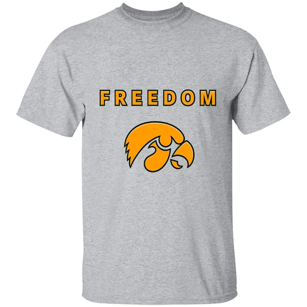 University Of Iowa Freedom Turning Point Usa 2025 Two Sided Shirt - Image 9