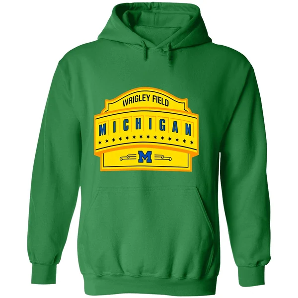 University Of Michigan Wrigley Field Champion Hoodie - Image 2