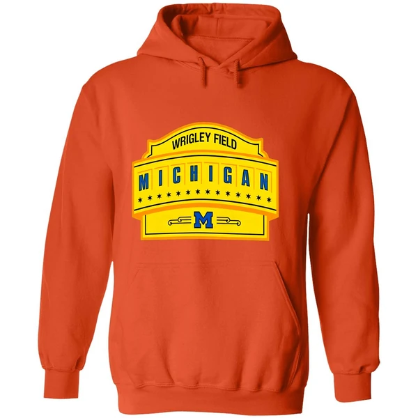 University Of Michigan Wrigley Field Champion Hoodie - Image 6