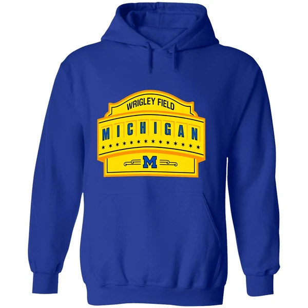 University Of Michigan Wrigley Field Champion Hoodie - Image 7