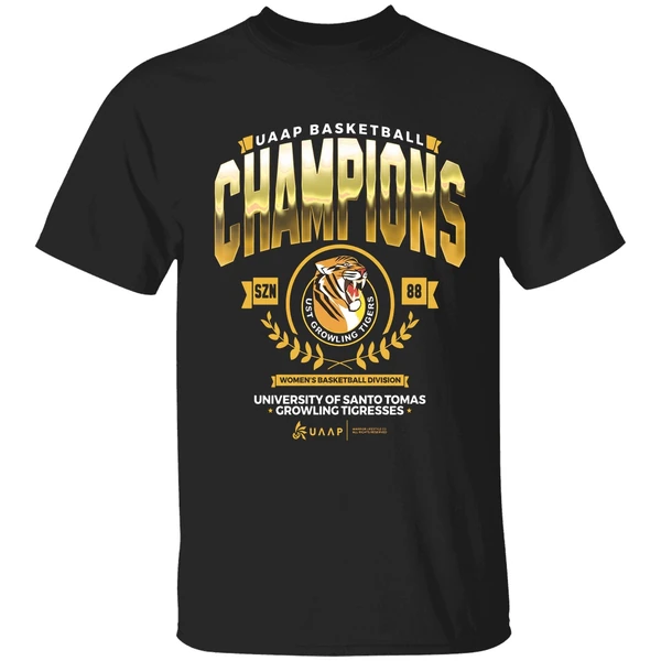 University Of Santo Tomas Growling Tigresses Uaap Basketball Champions Shirt