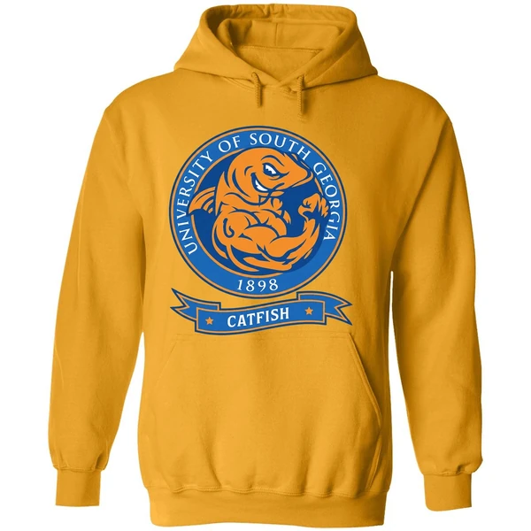 University Of South Georgia Catfish Mascot 1898 Hoodie