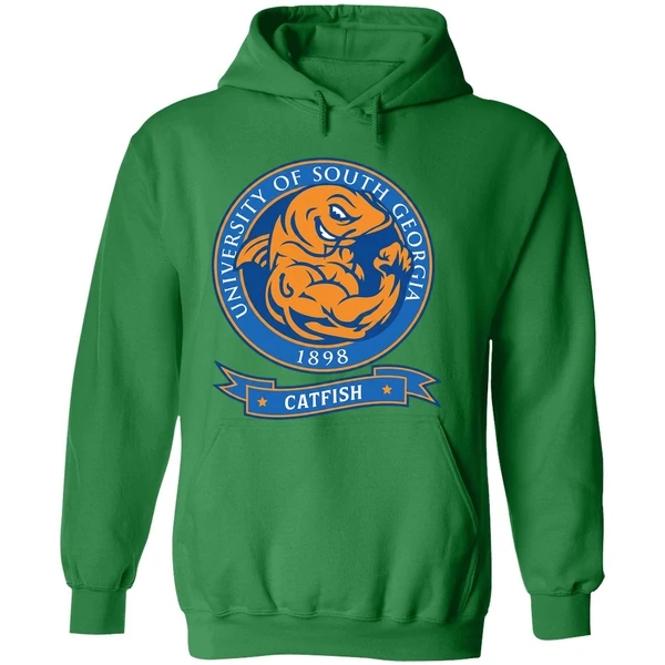 University Of South Georgia Catfish Mascot 1898 Hoodie - Image 2