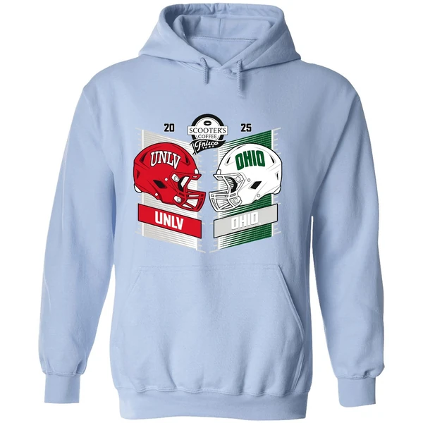Unlv Rebels Vs Ohio Bobcats Scooters Coffee Frisco Bowl 2025 Hoodie - Image 4