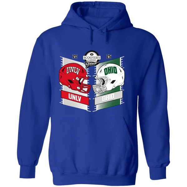 Unlv Rebels Vs Ohio Bobcats Scooters Coffee Frisco Bowl 2025 Hoodie - Image 7