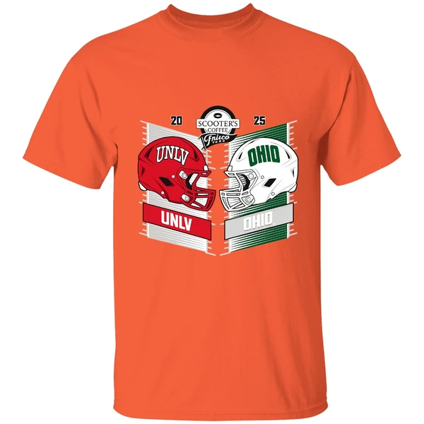 Unlv Rebels Vs Ohio Bobcats Scooters Coffee Frisco Bowl 2025 Shirt - Image 6
