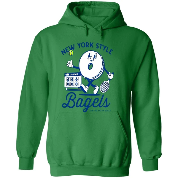 Us Open Collection 2025 Ny Style Bagel Hoodie - Image 2