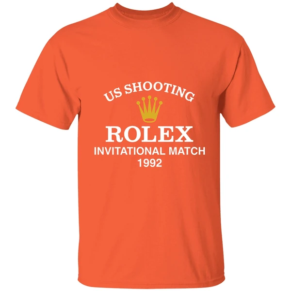 us shooting rolex invitational match 1992 shirt orange