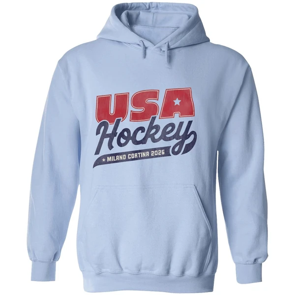 Usa Hockey 2026 Milano Cortina Logo Hoodie - Image 4
