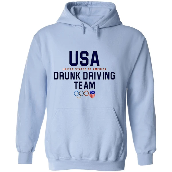 Usa United States Of America Drunk Driving Team Olympic Hoodie - Image 4