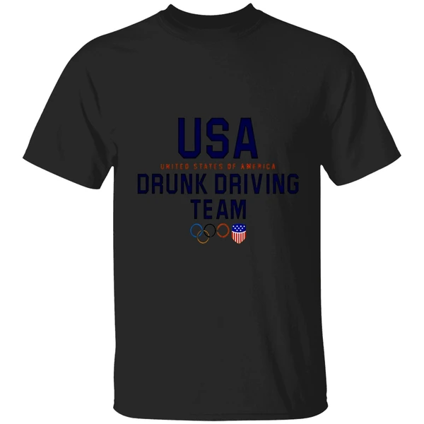 Usa United States Of America Drunk Driving Team Olympic Shirt - Image 7