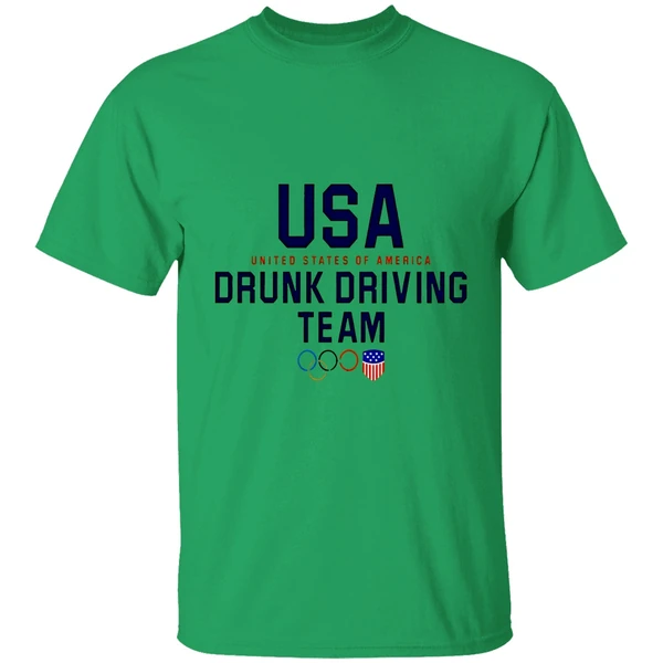 Usa United States Of America Drunk Driving Team Olympic Shirt - Image 8