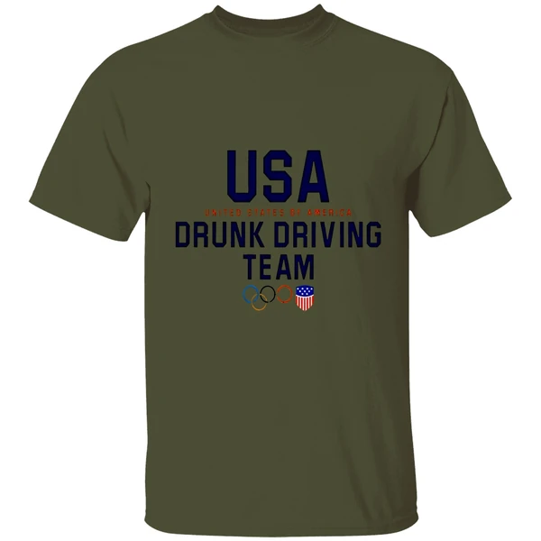 Usa United States Of America Drunk Driving Team Olympic Shirt - Image 9