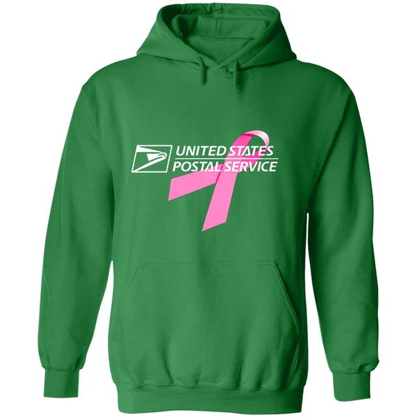Usps United States Postal Service Breast Cancer Awareness Hoodie - Image 2