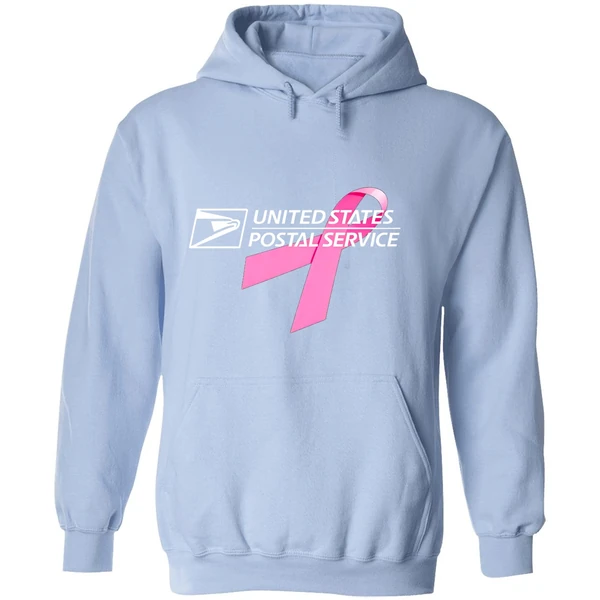 Usps United States Postal Service Breast Cancer Awareness Hoodie - Image 4