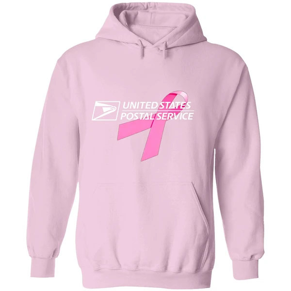Usps United States Postal Service Breast Cancer Awareness Hoodie - Image 5