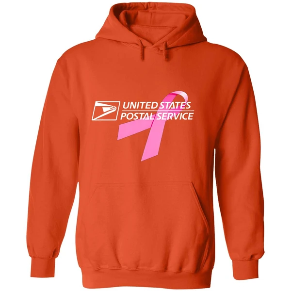 Usps United States Postal Service Breast Cancer Awareness Hoodie - Image 6