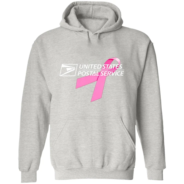 Usps United States Postal Service Breast Cancer Awareness Hoodie - Image 9