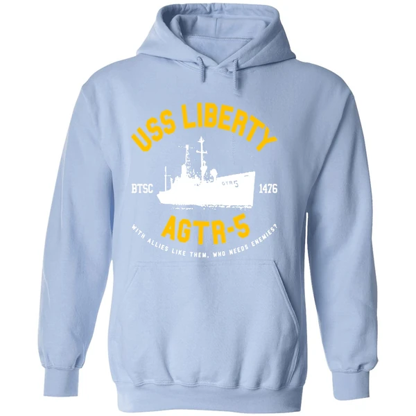 Uss Liberty Agtr 5 Hoodie - Image 4