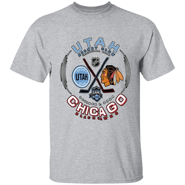 utah-hockey-club-inaugural-game-chicago-blackhawks-2024-shirt-sportgrey