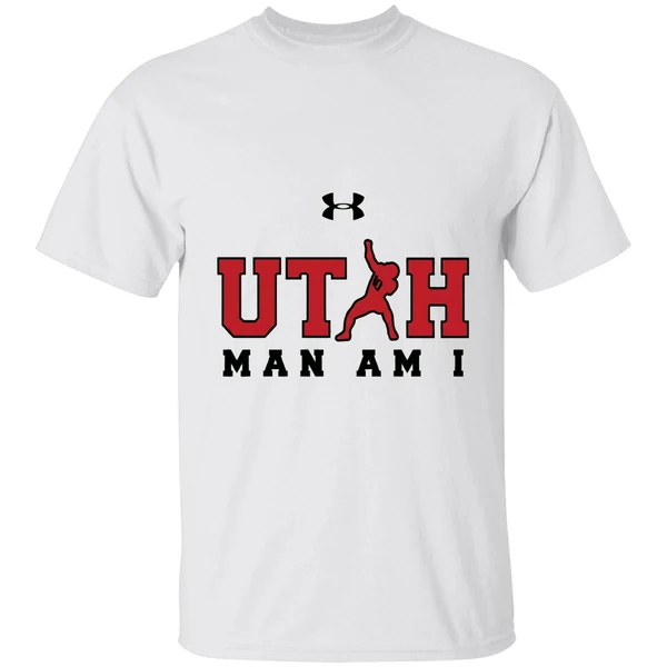 Utah Utes Man Am I Logo Shirt