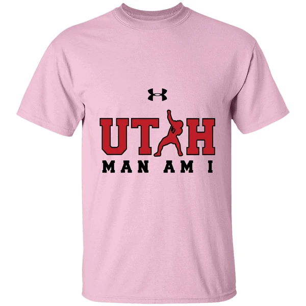 Utah Utes Man Am I Logo Shirt - Image 2