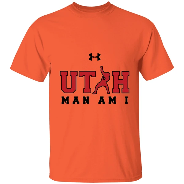 Utah Utes Man Am I Logo Shirt - Image 3