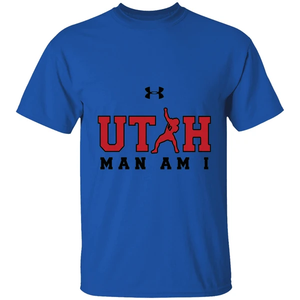 Utah Utes Man Am I Logo Shirt - Image 5